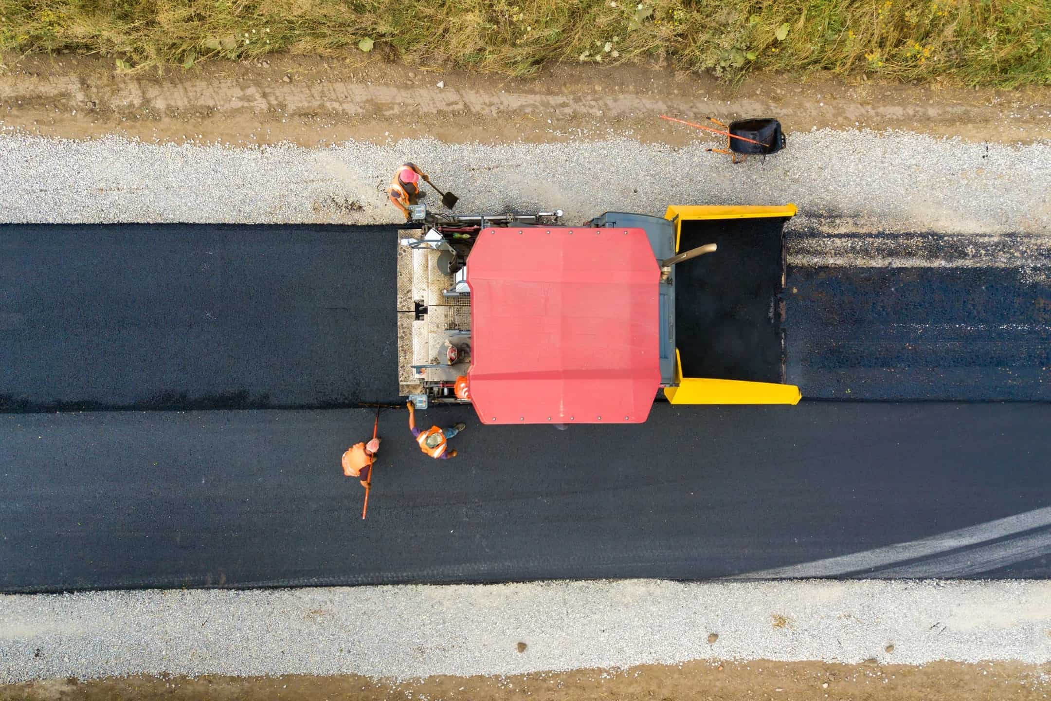 asphalt road