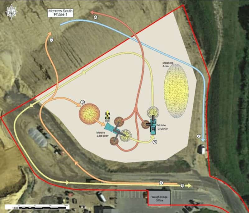 mercers south phase 1 planning approved
