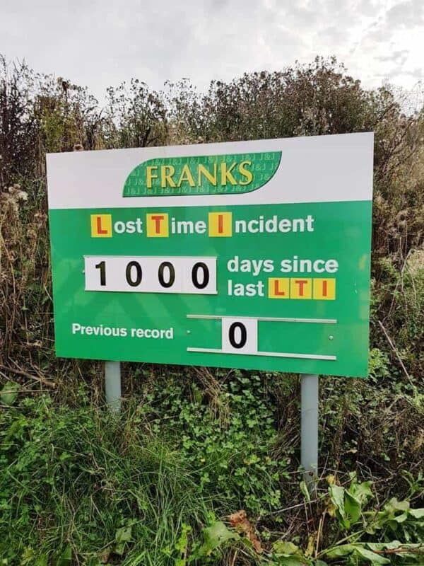 Mercers Productivity Signage