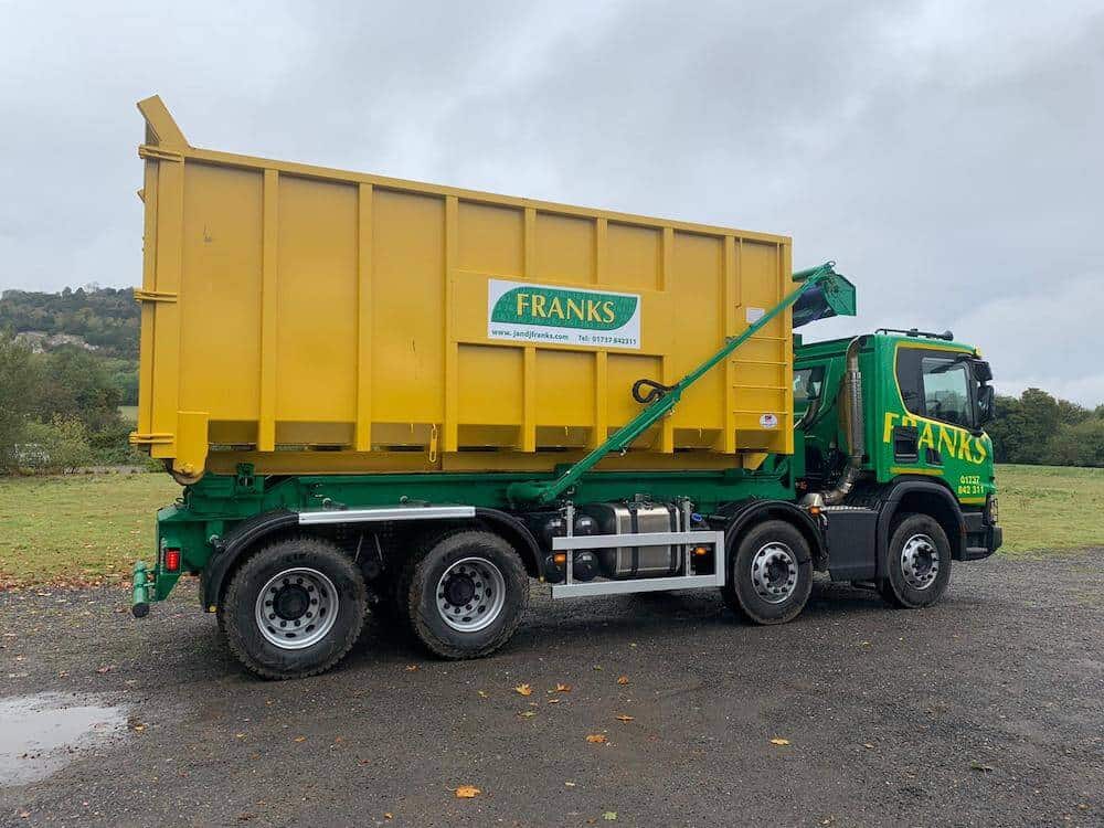 J&J Franks Side View Lorry