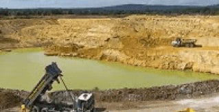 Quarry With Lake