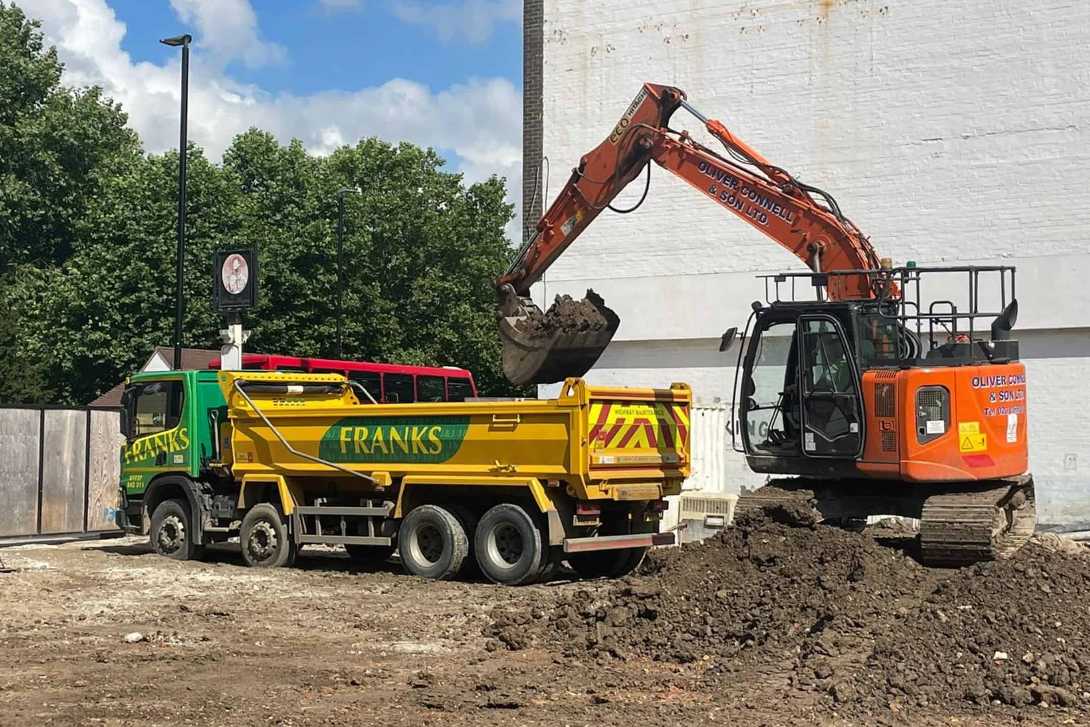 tipper lorries